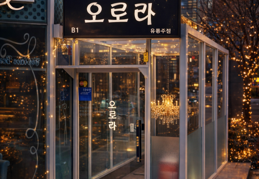강남 오로라 · 공개 전시 이미지