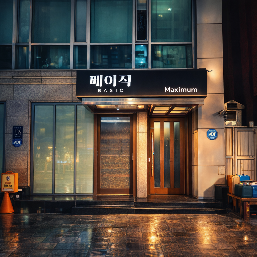 강남 베이직 · 공개 전시 이미지