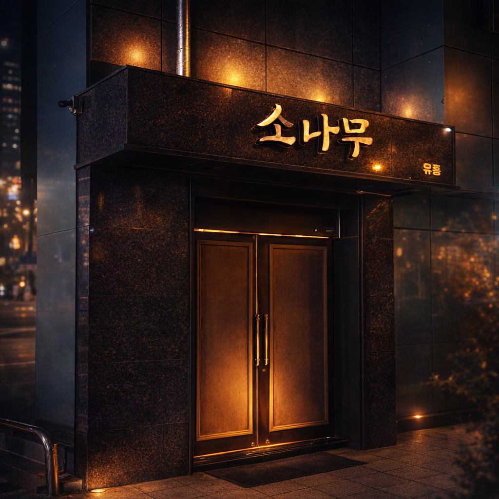 강남 소나무 · 공개 전시 이미지